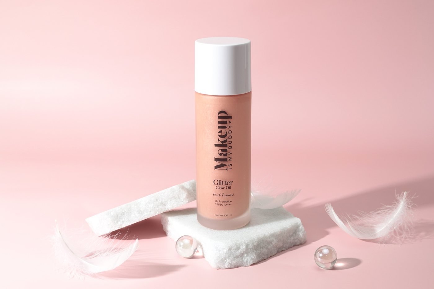 Luxury Skin & Glow Oil by Make Up Is My Buddy — shimmer body oil Bangkok